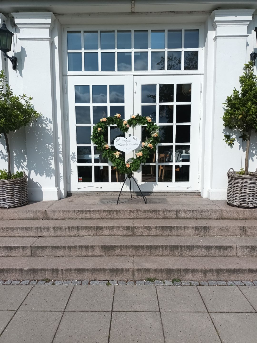 Hjerteformet æresport - færdigbundet